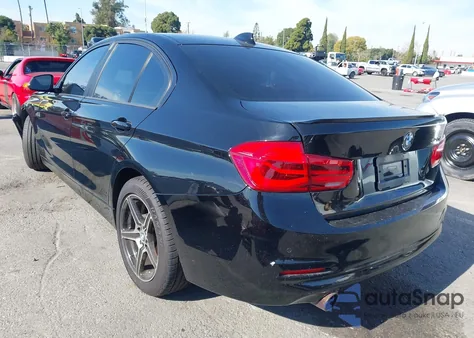 2017 BMW 320I из США, поврежденный, VIN WBA8A9C53HK619653